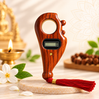 Digital Jap & Mantra Counter | Daily Sadhana, Mantra Chanting & Mala Counting with Red Mauli Thread